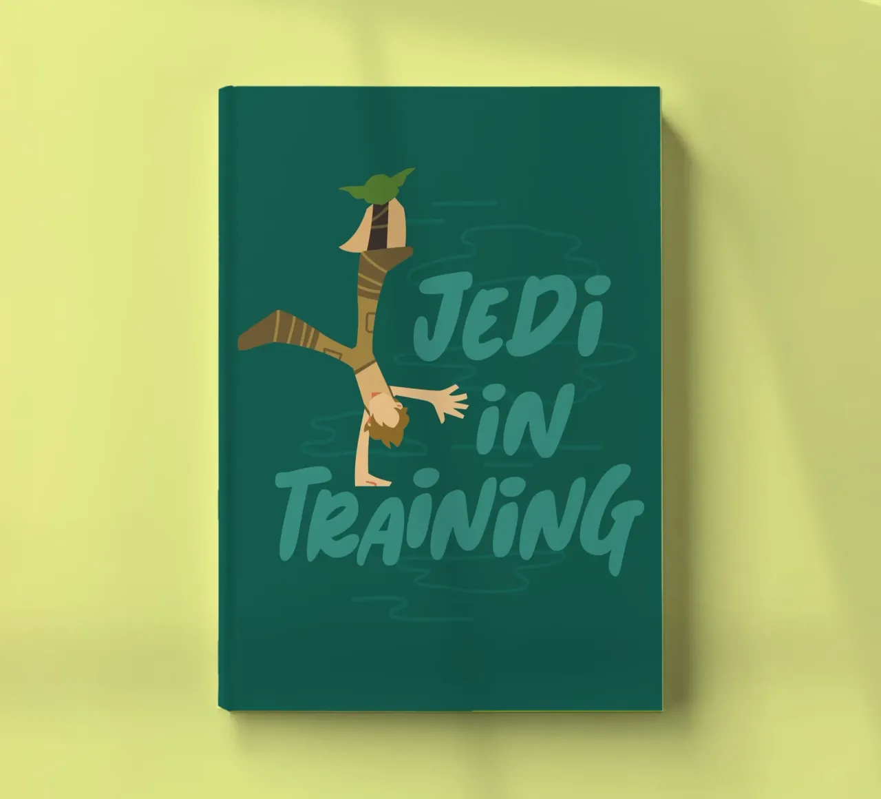 Luke Skywalker & Jedi in Training notebook by Star Wars
