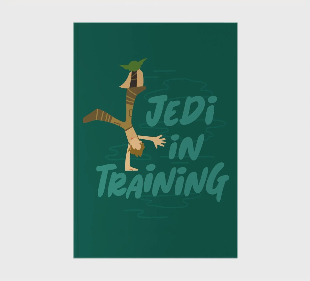 Luke Skywalker & Jedi in Training notebook by Star Wars