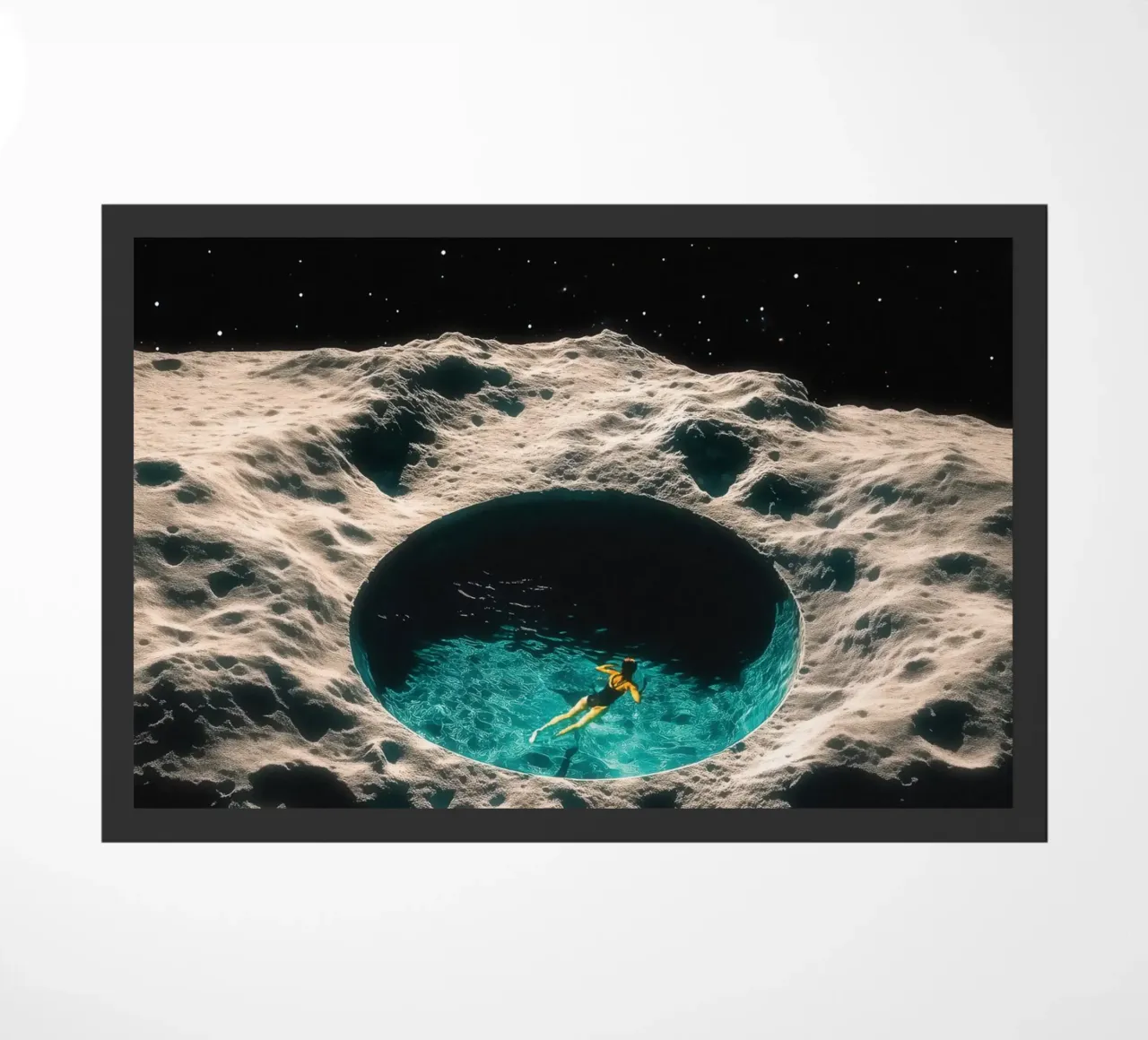 Stagno del cratere zerbino da Taudalpoi