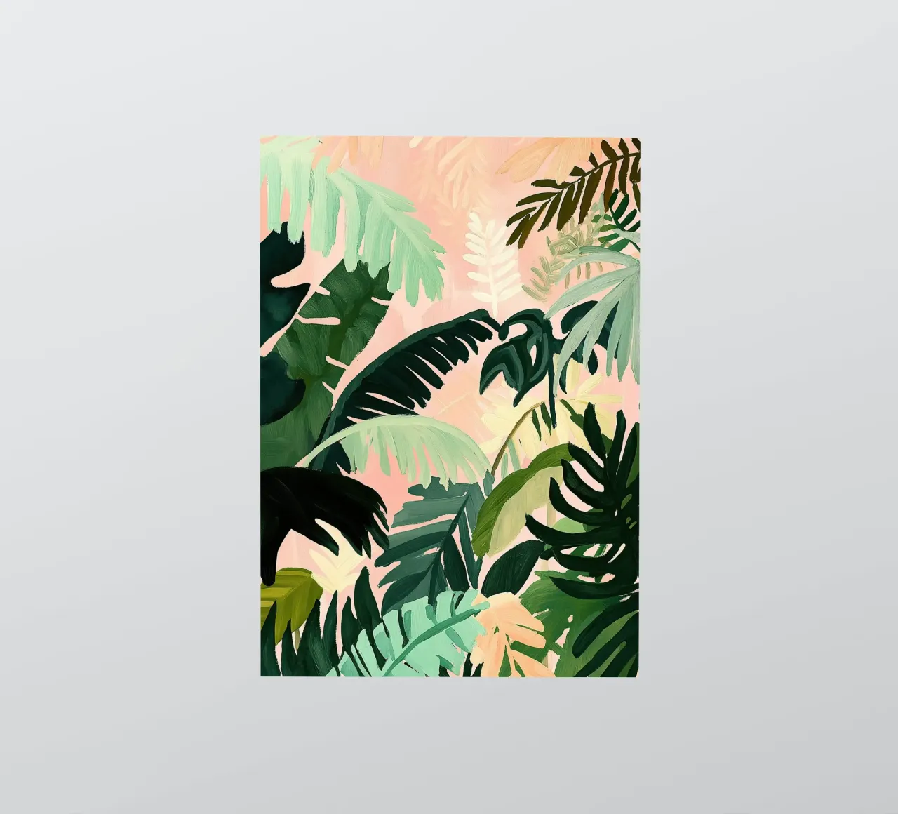 Jungle Botany Fauvism Plants sticker by Euphoria Theresa