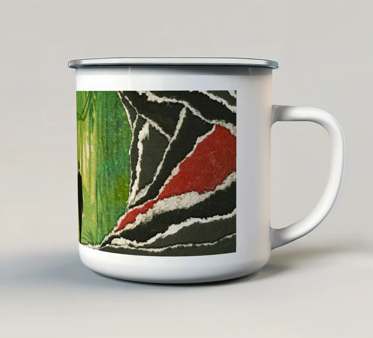 Shredded Dreams tazza in smalto da Taudalpoi