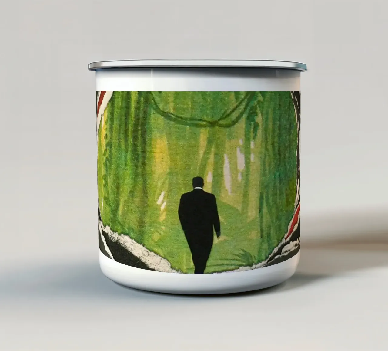 Shredded Dreams tazza in smalto da Taudalpoi