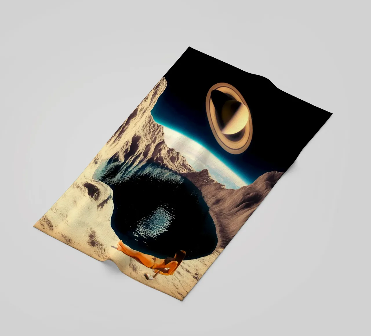 Piscina lunare telo mare da Taudalpoi