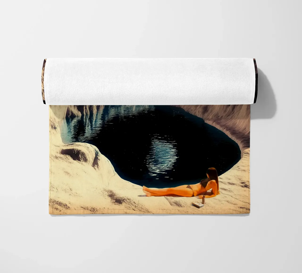 Piscina lunare telo mare da Taudalpoi