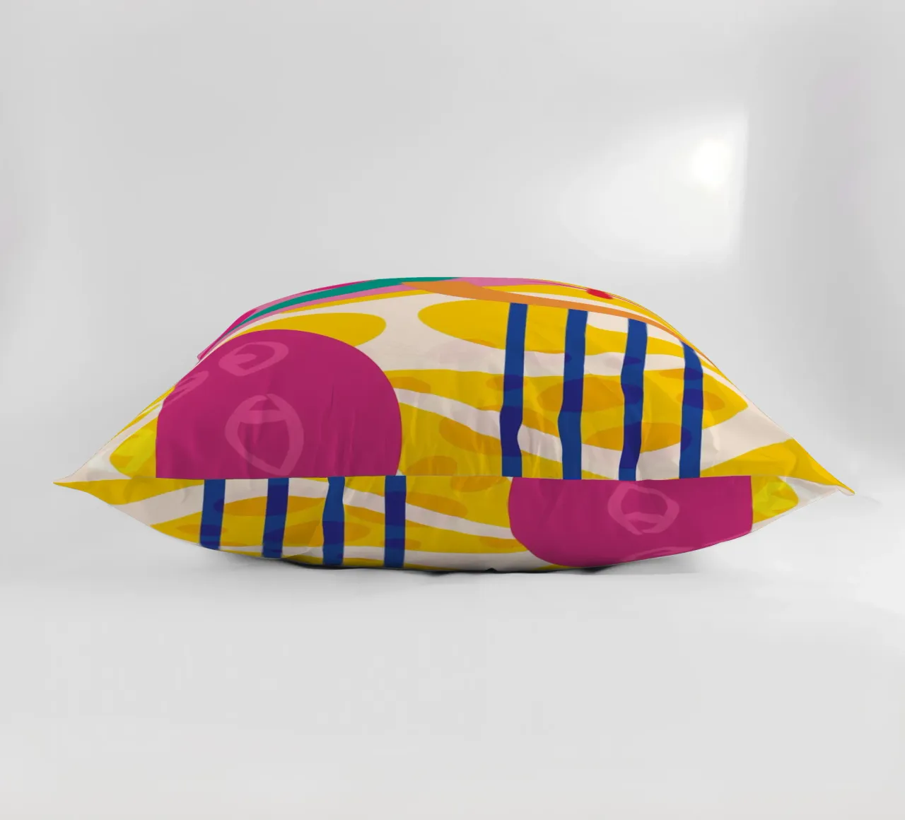 Pop Art Abstract Colourful Modern decorative cushion by Whole©