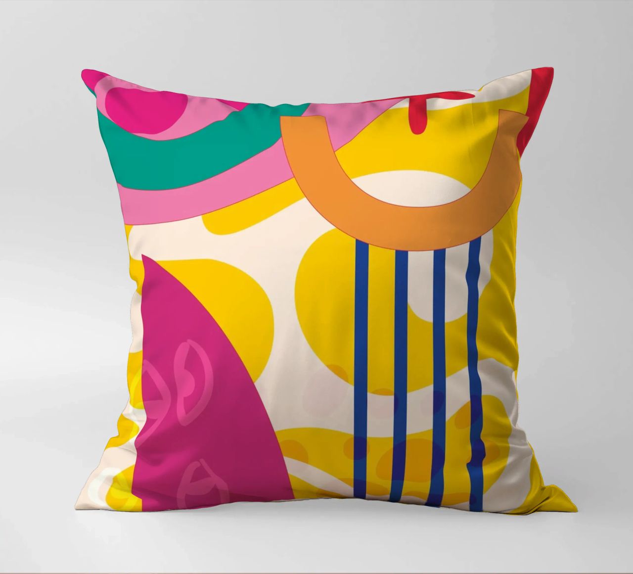 Pop Art Astratto Colorato Moderno cuscino da Whole©