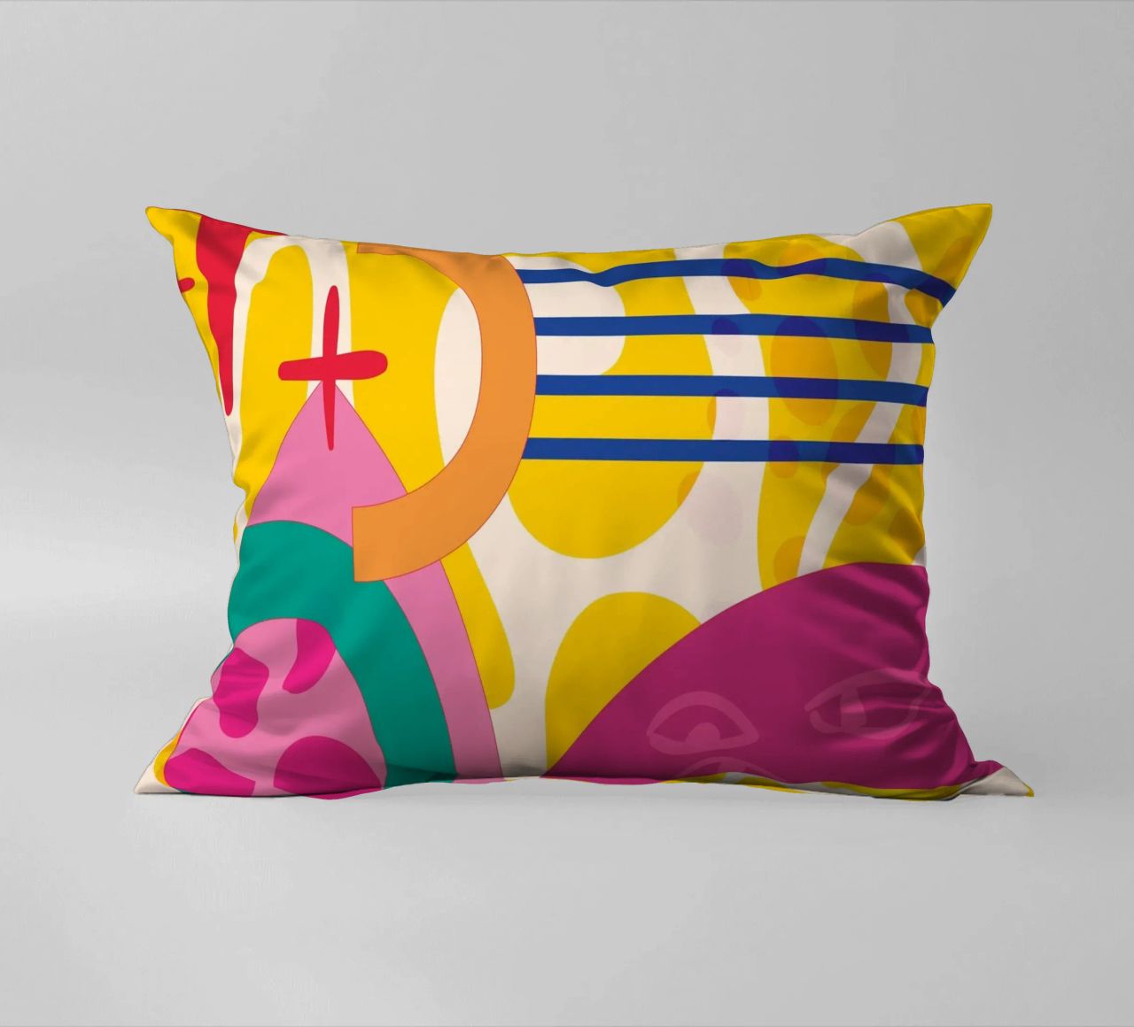 Pop Art Astratto Colorato Moderno cuscino da Whole©