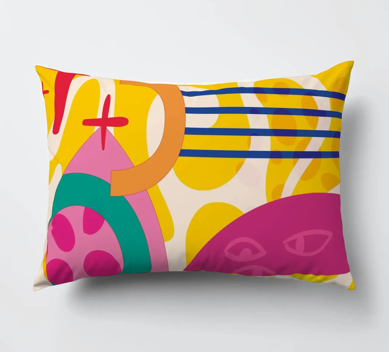 Pop Art Astratto Colorato Moderno cuscino da Whole©