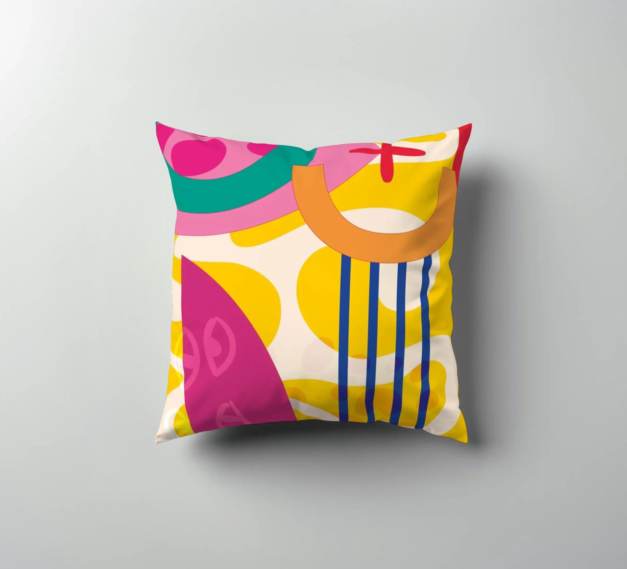 Pop Art Astratto Colorato Moderno cuscino da Whole©