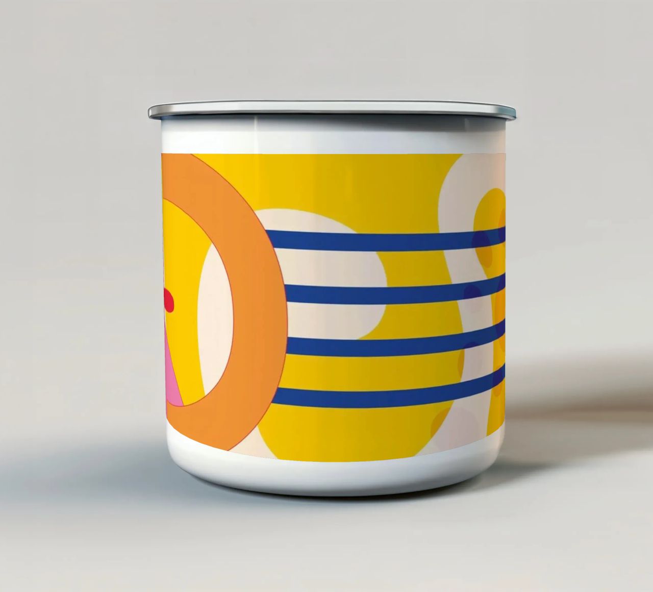 Pop Art Astratto Colorato Moderno tazza in smalto da Whole©