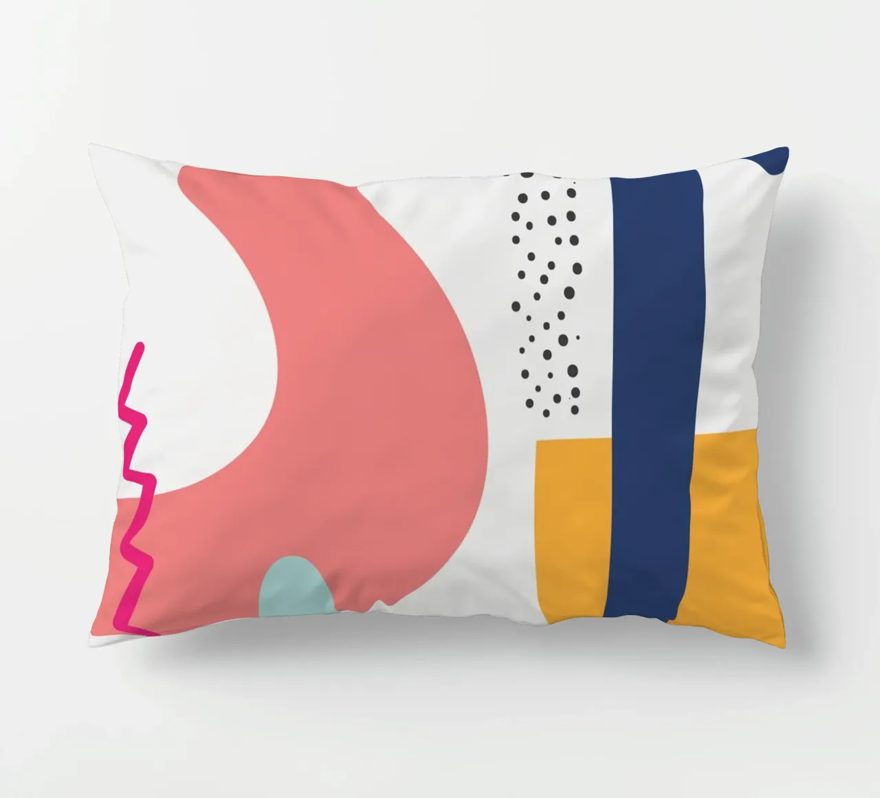 Pop Art astratta moderna e colorata cuscino da Whole©