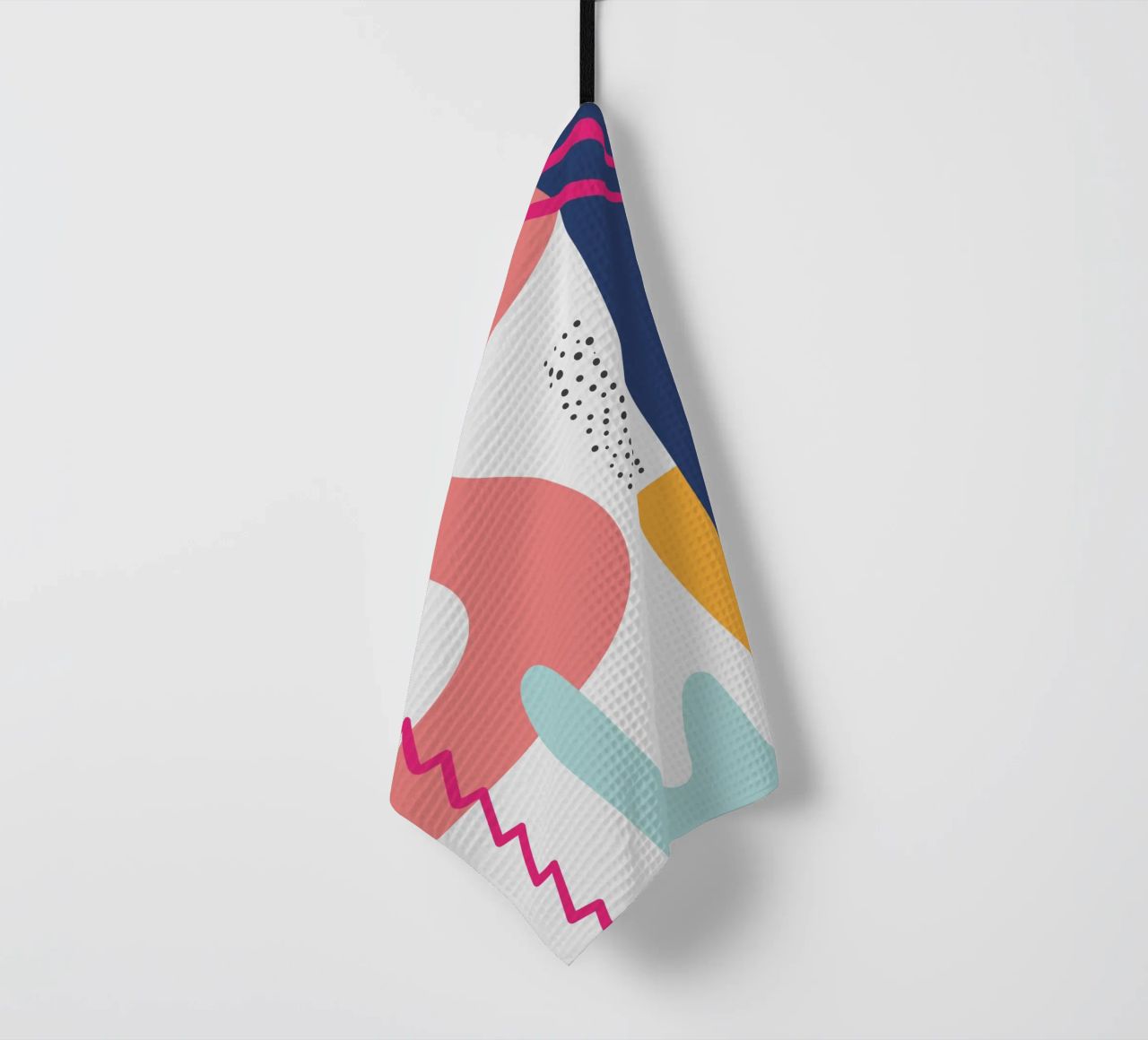 Abstract Modern Colourful Pop Art tea towel by Whole©