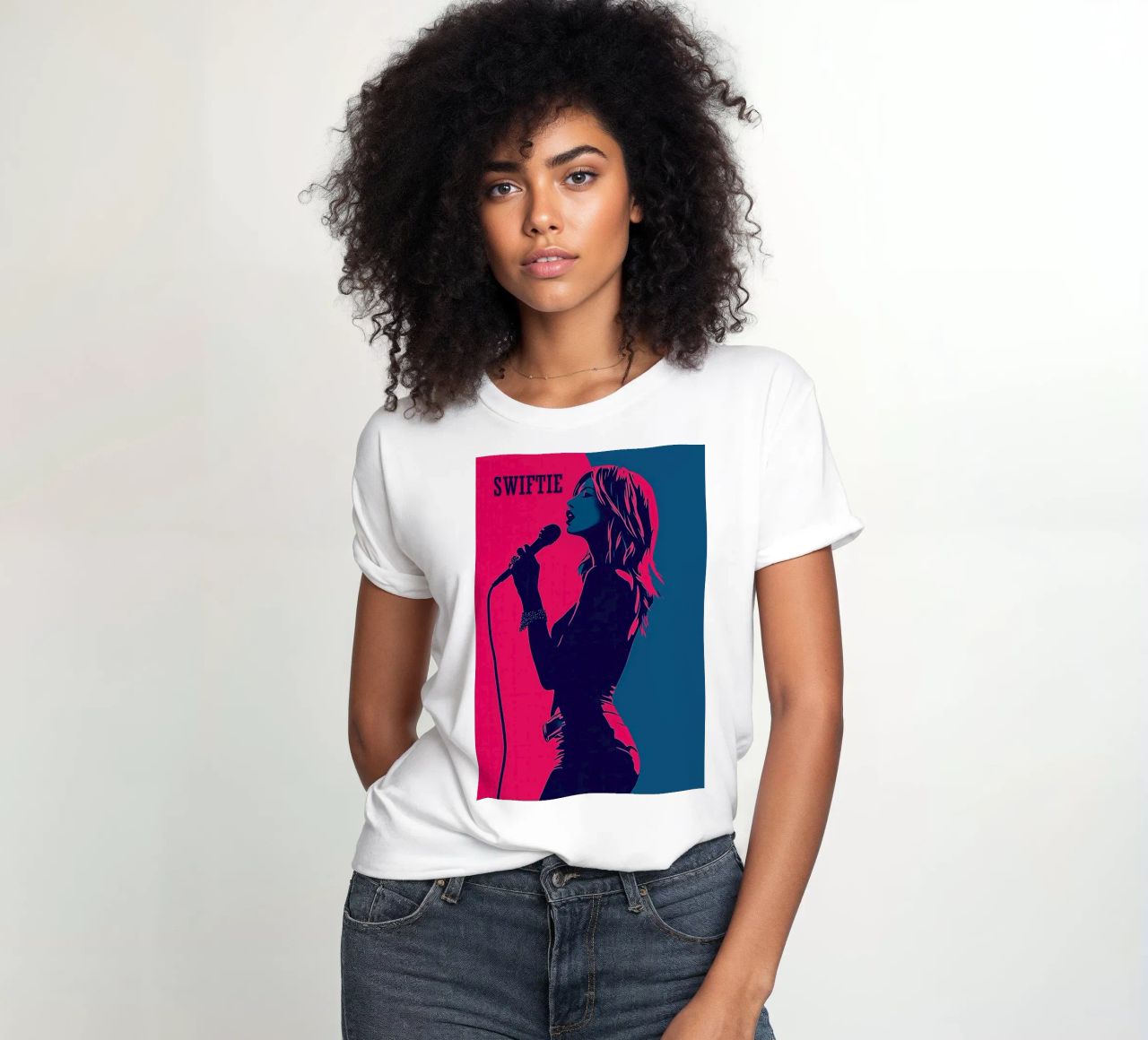 Swiftie | Taylor Swift in concerto t-shirt da donna da Autofocus