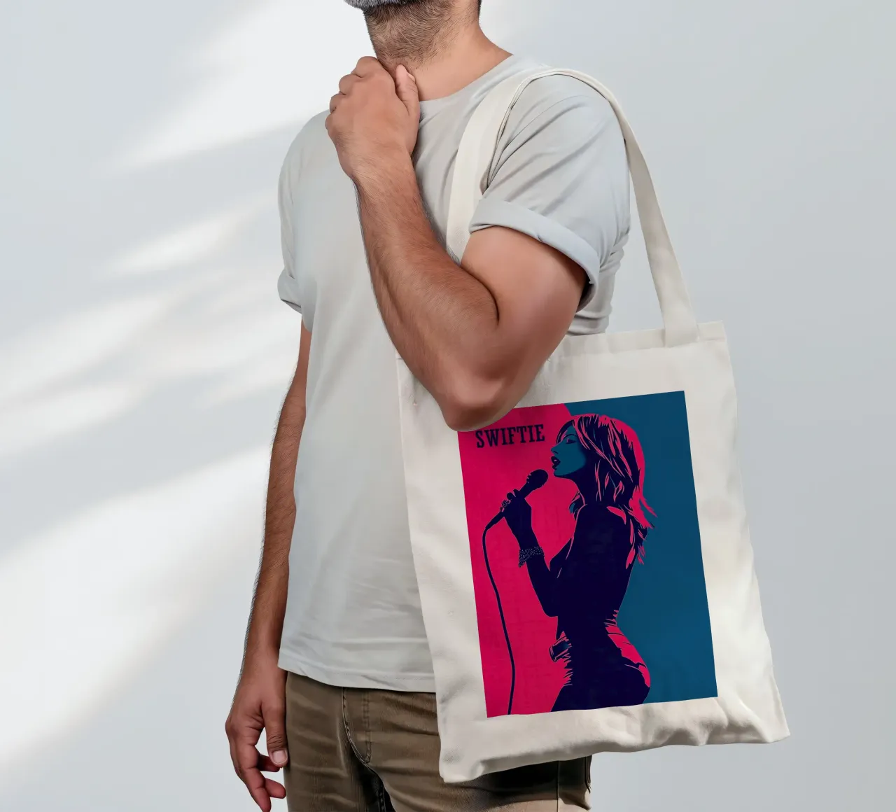 Swiftie | Taylor Swift in concerto borsa in juta da Autofocus