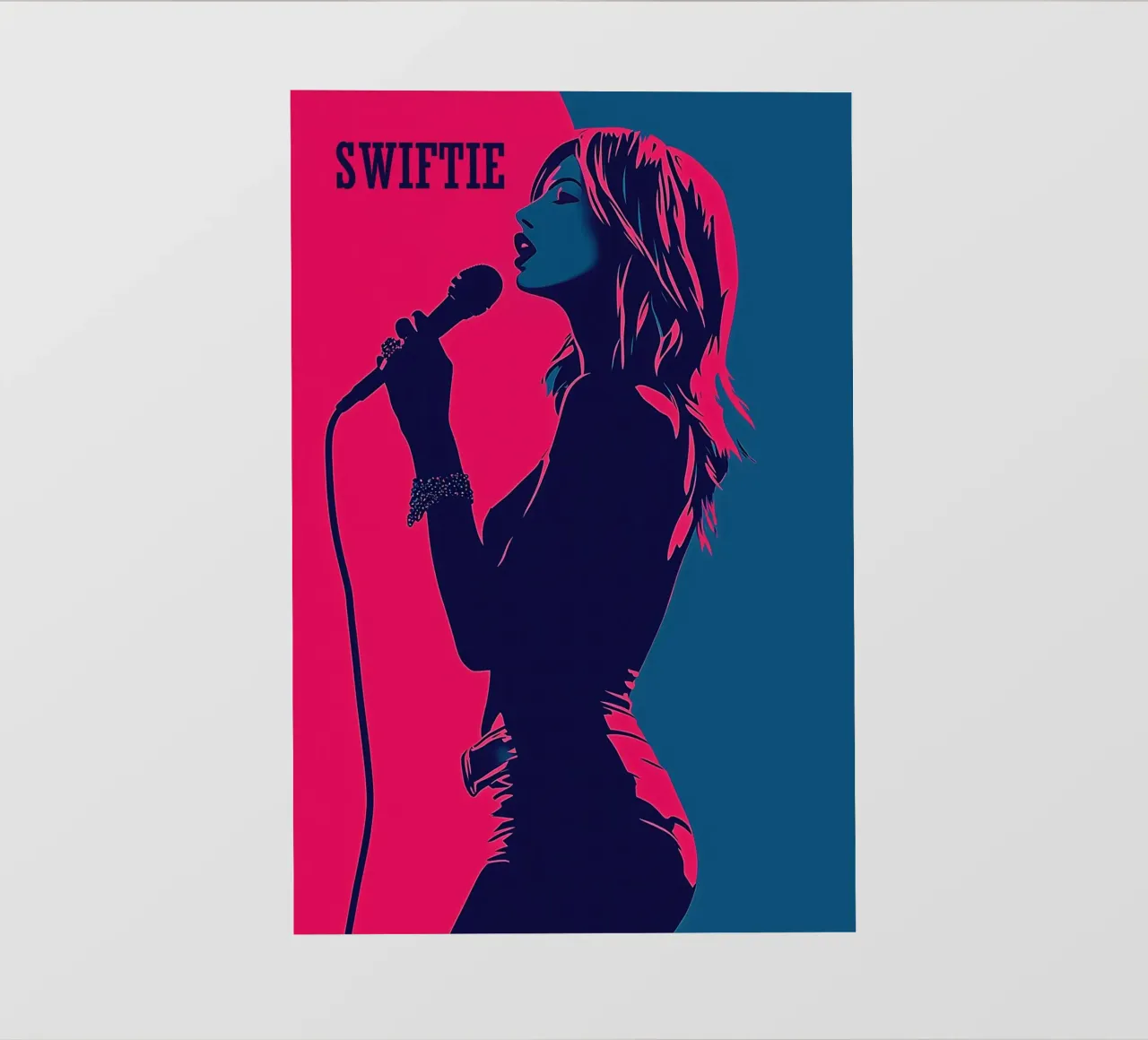 Swiftie | Taylor Swift in concerto telo in pvc da Autofocus