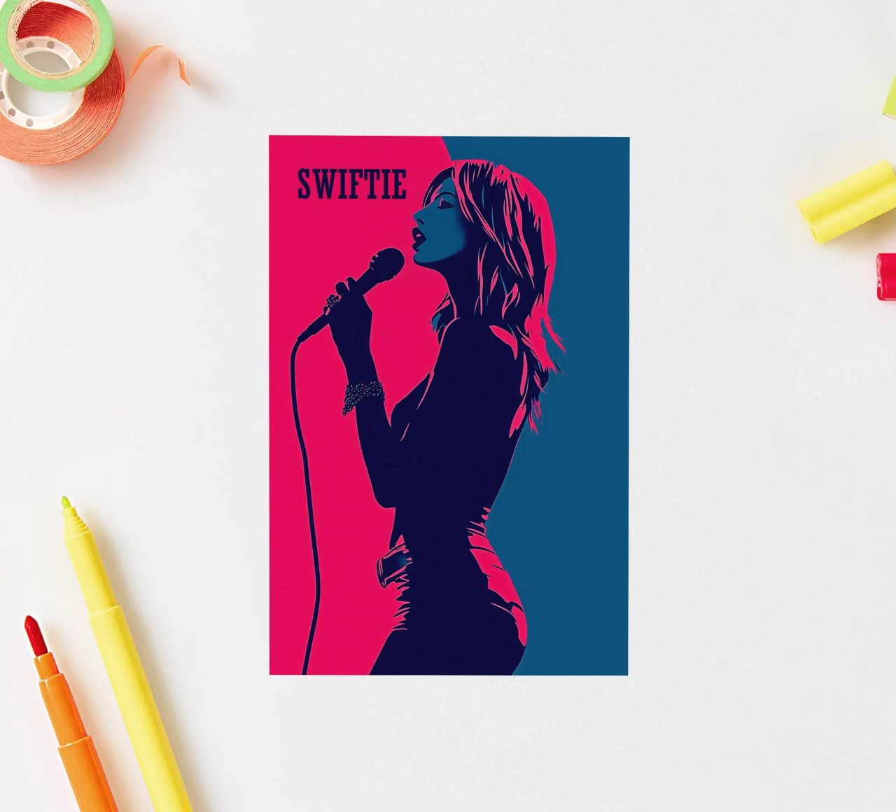 Swiftie | Taylor Swift in concerto adesivo da Autofocus