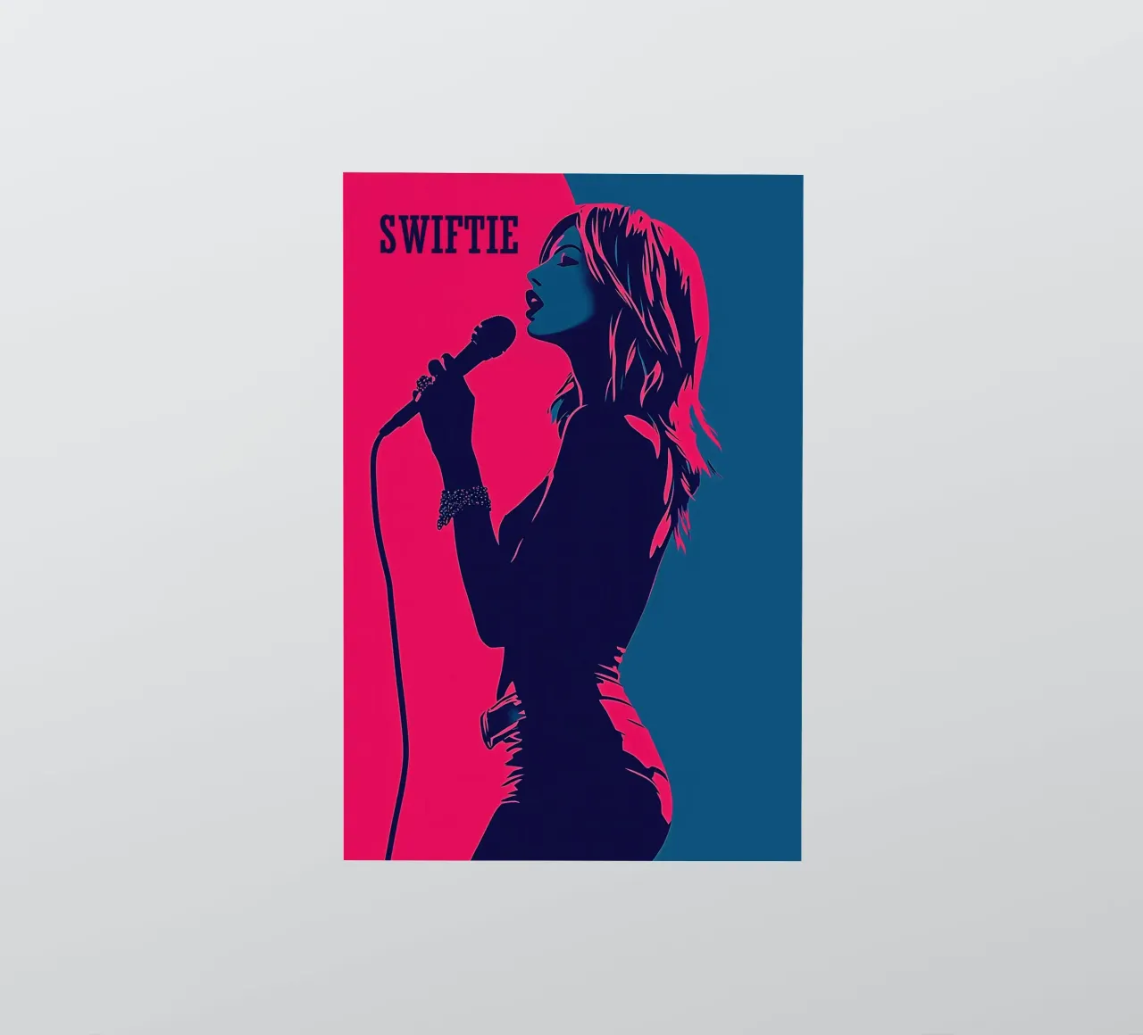 Swiftie | Taylor Swift En Concierto pegatina de Autofocus