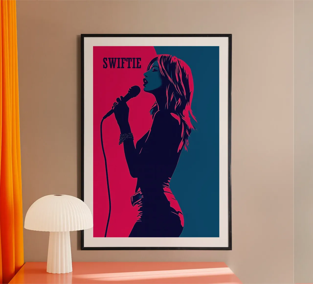 Swiftie | Taylor Swift im Konzert Poster von Autofocus
