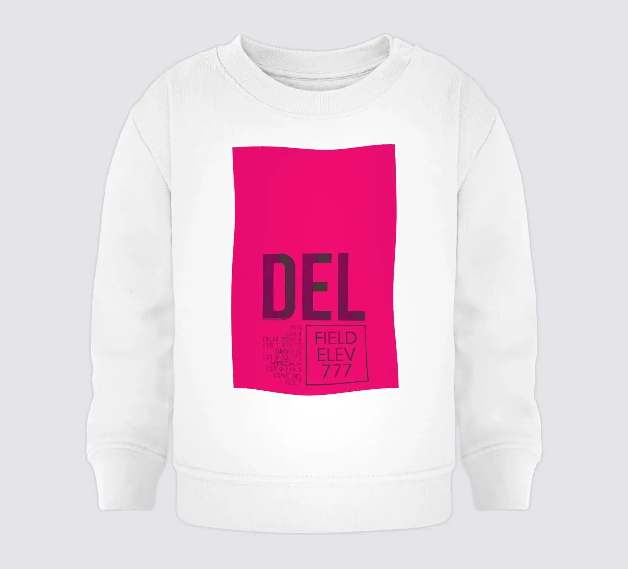 DEL Delhi felpa neonato da 08left