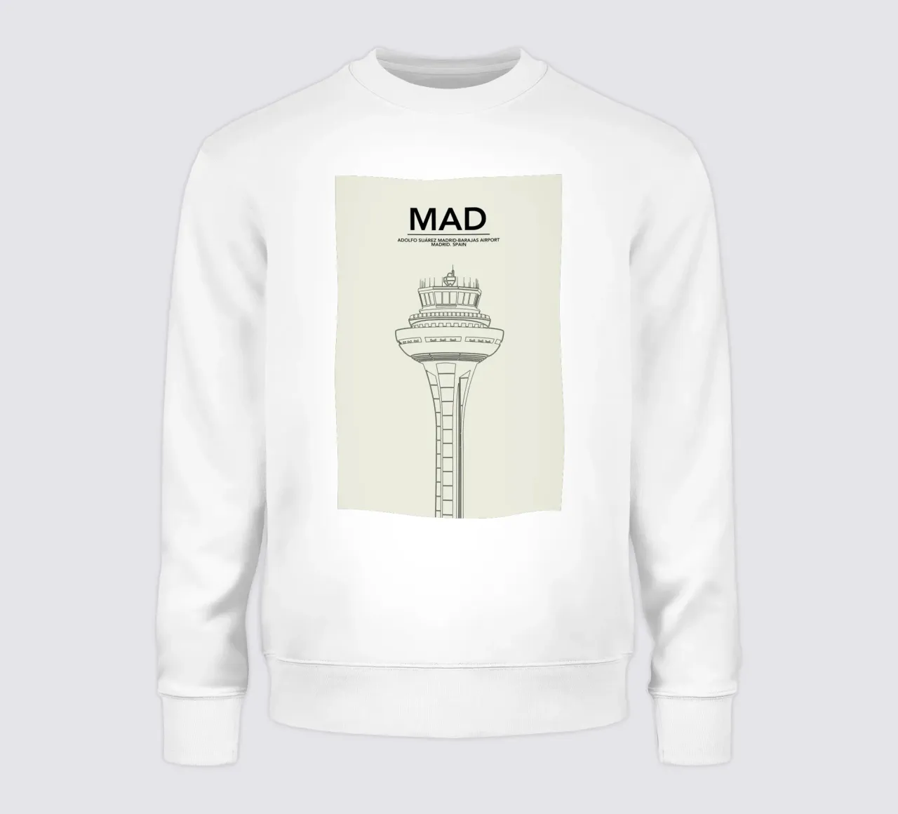 MAD Madrid Tower sweatshirt by 08left