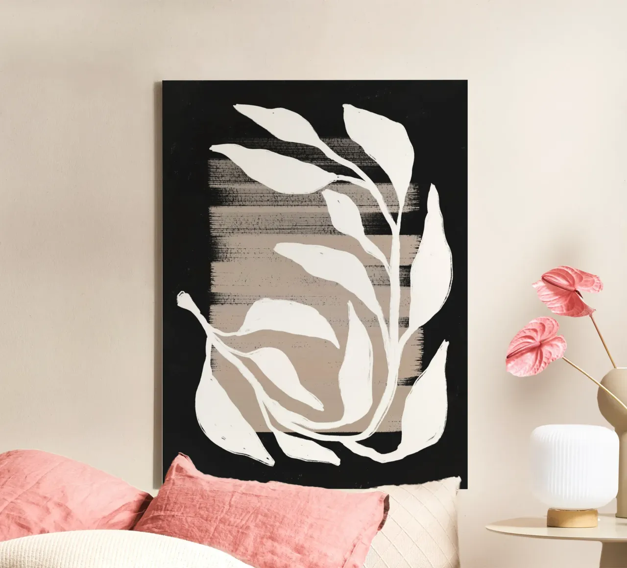 Vie Simple No 46 tela con Cornice a cassetta da treechild
