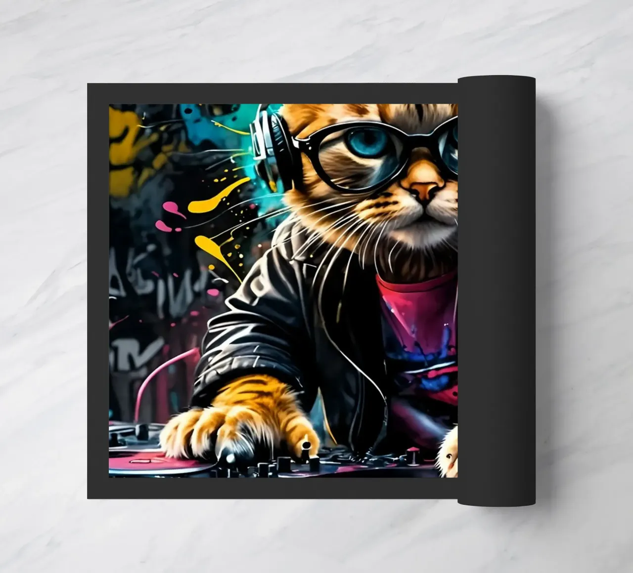 Gatto dj zerbino da MakArena