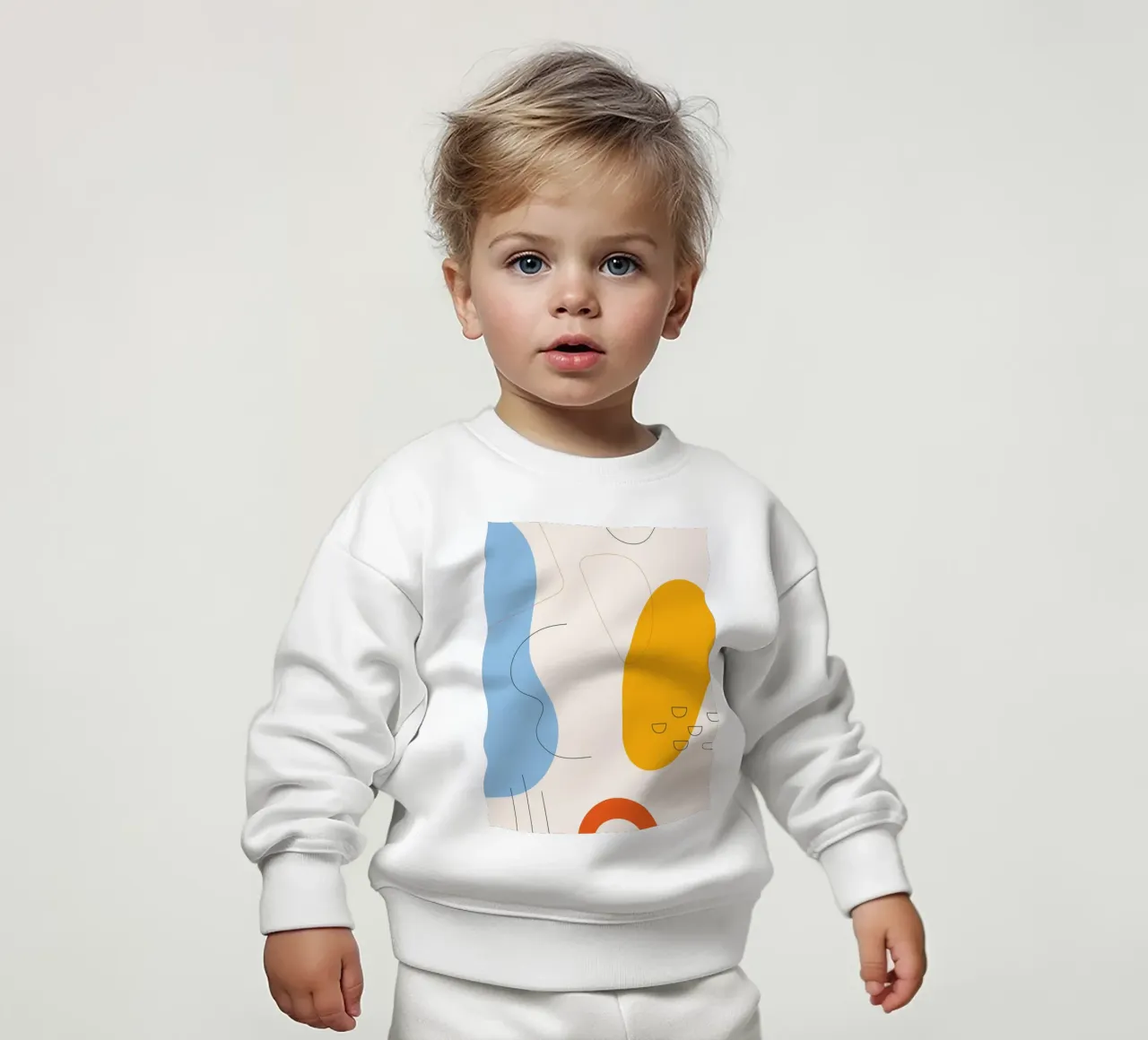 Forme astratte Moderno Minimalista felpa neonato da Whole©