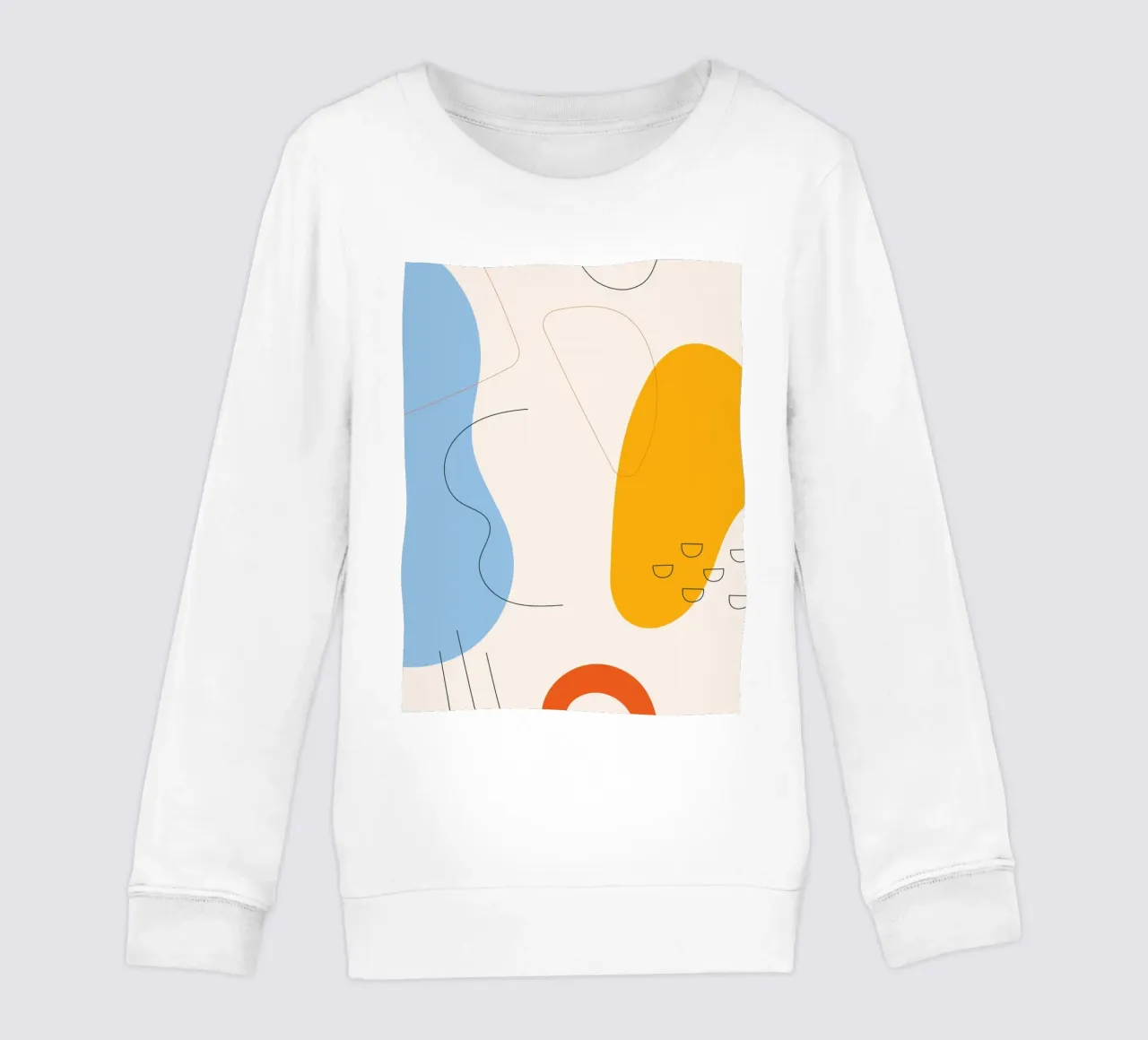 Forme astratte Moderno Minimalista felpa bambino da Whole©