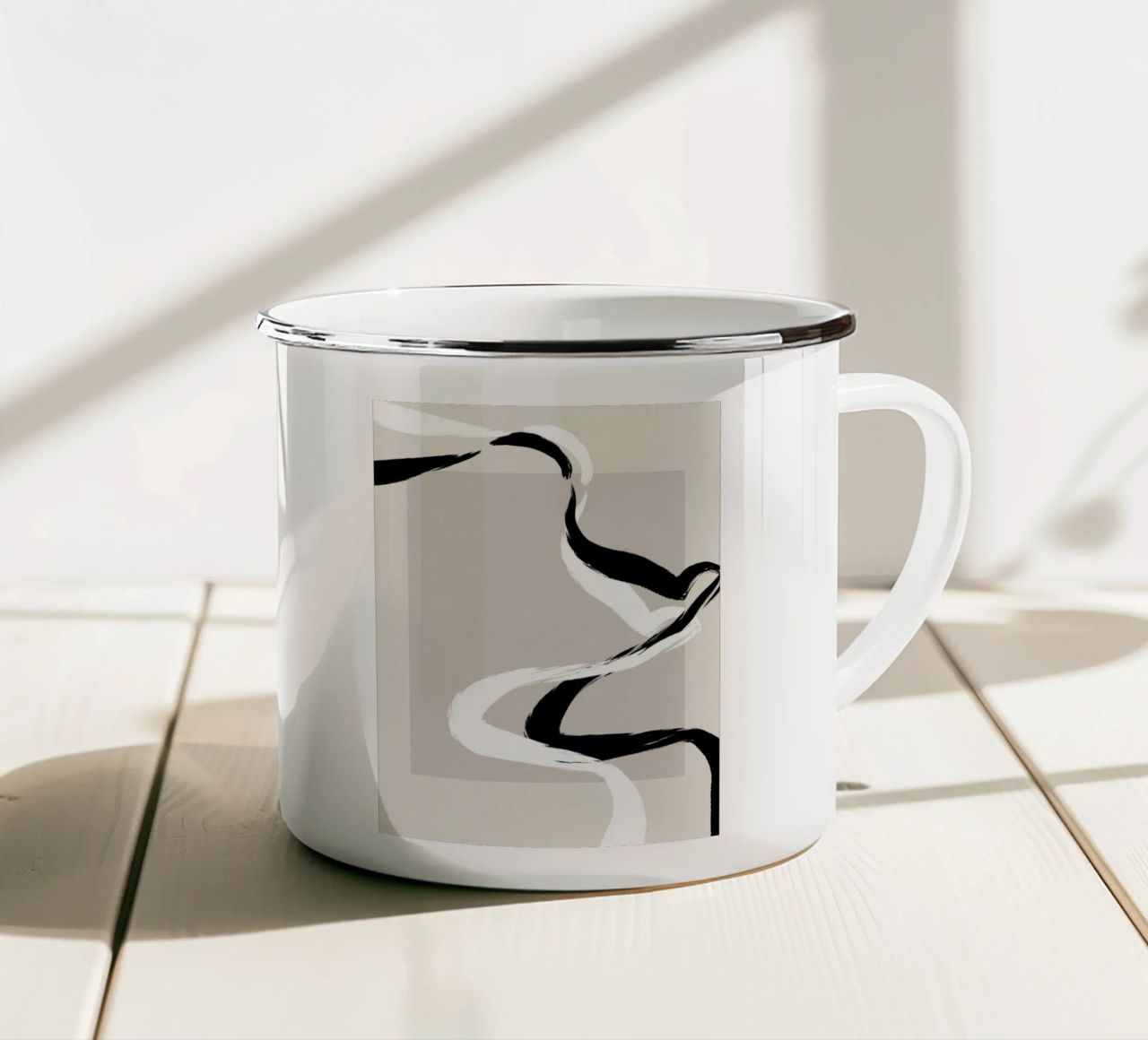 Vie Simple No 46 tazza in smalto da treechild