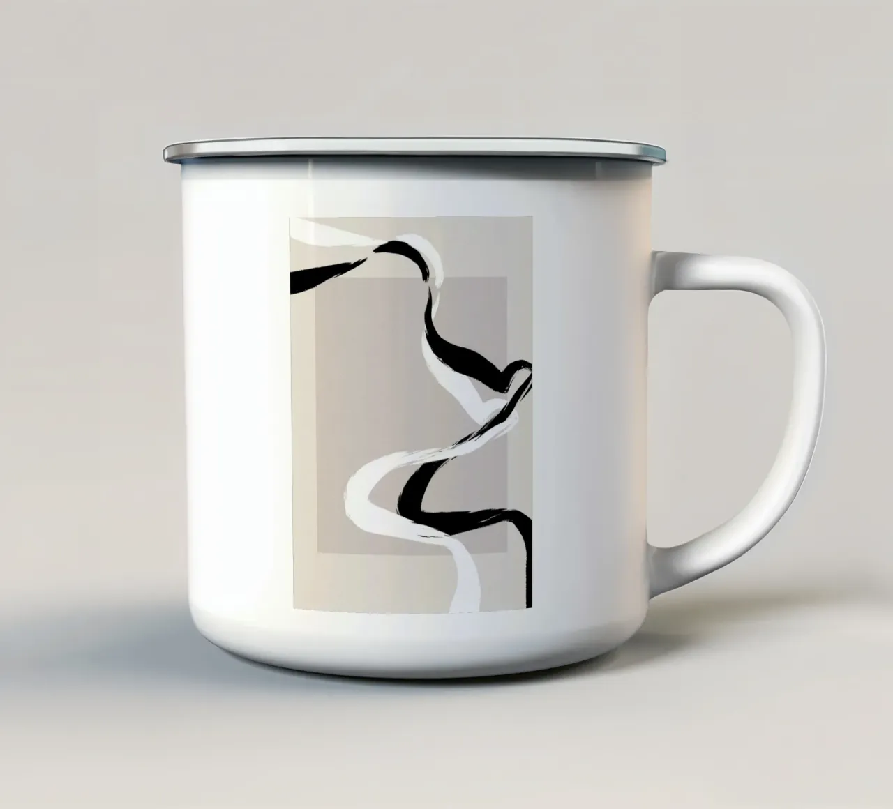 Vie Simple No 46 taza de esmalte de treechild