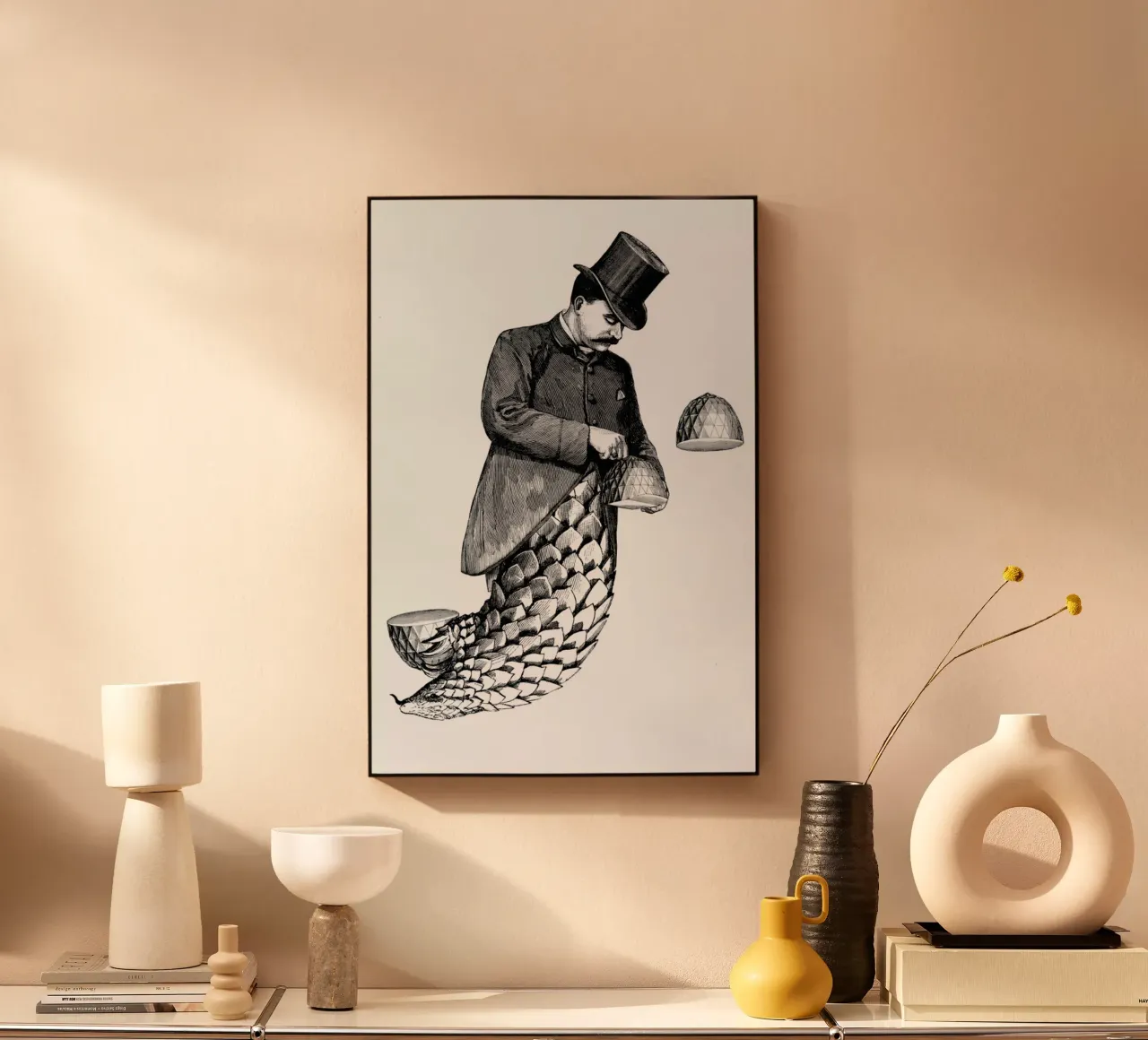 Coat Tails plexiglass da The Gently Unfurling Sneak