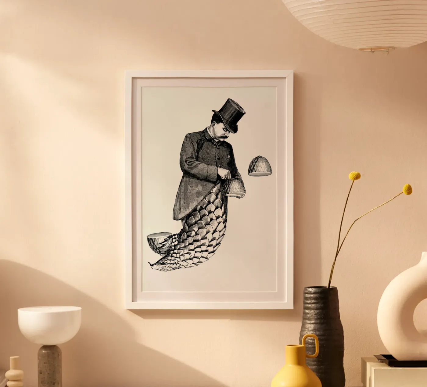 Coat Tails poster by The Gently Unfurling Sneak
