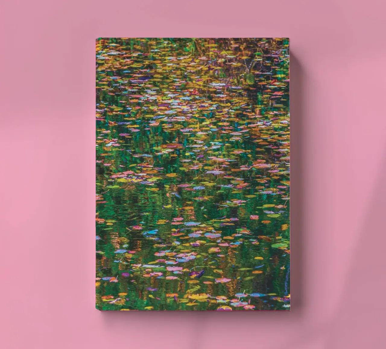 Floating Leaves notebook by Dave Hare Photography