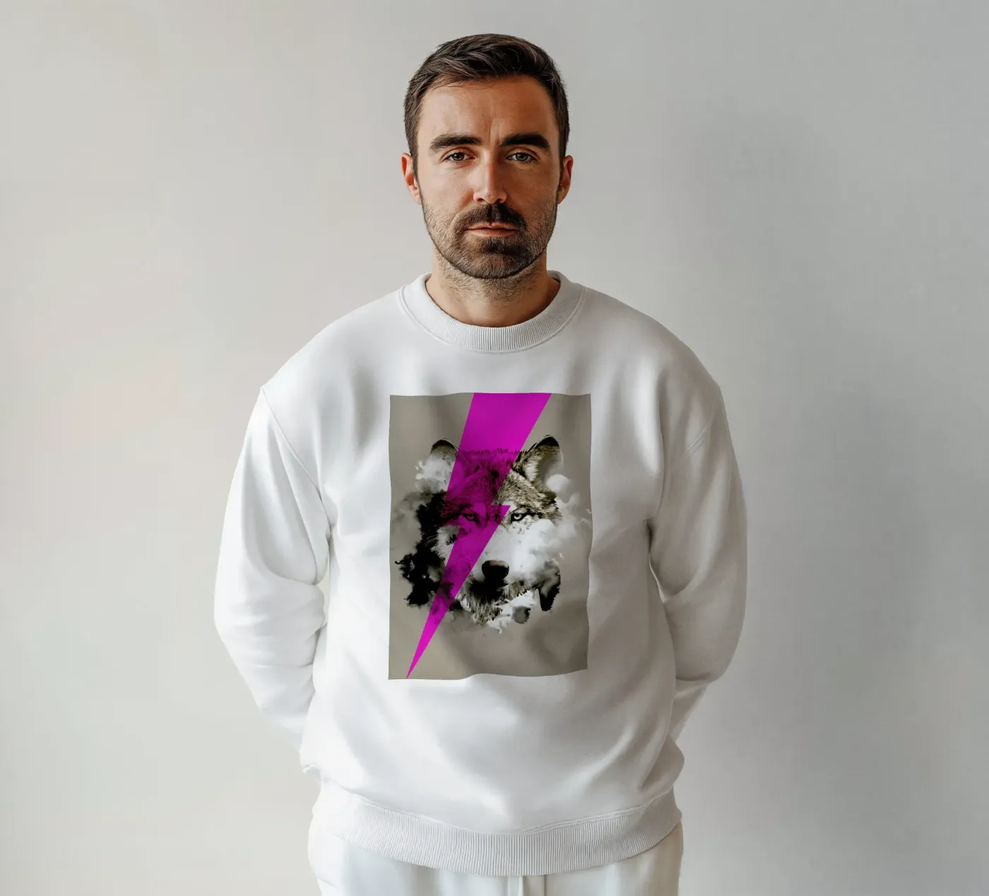 Wolf rocks felpa da Róbert Farkas