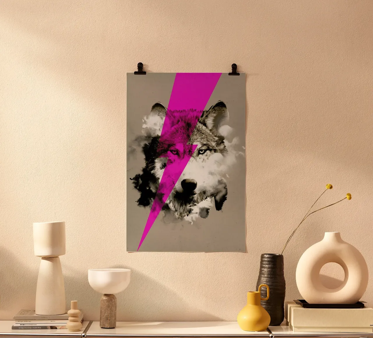 Wolf rocks poster da Róbert Farkas