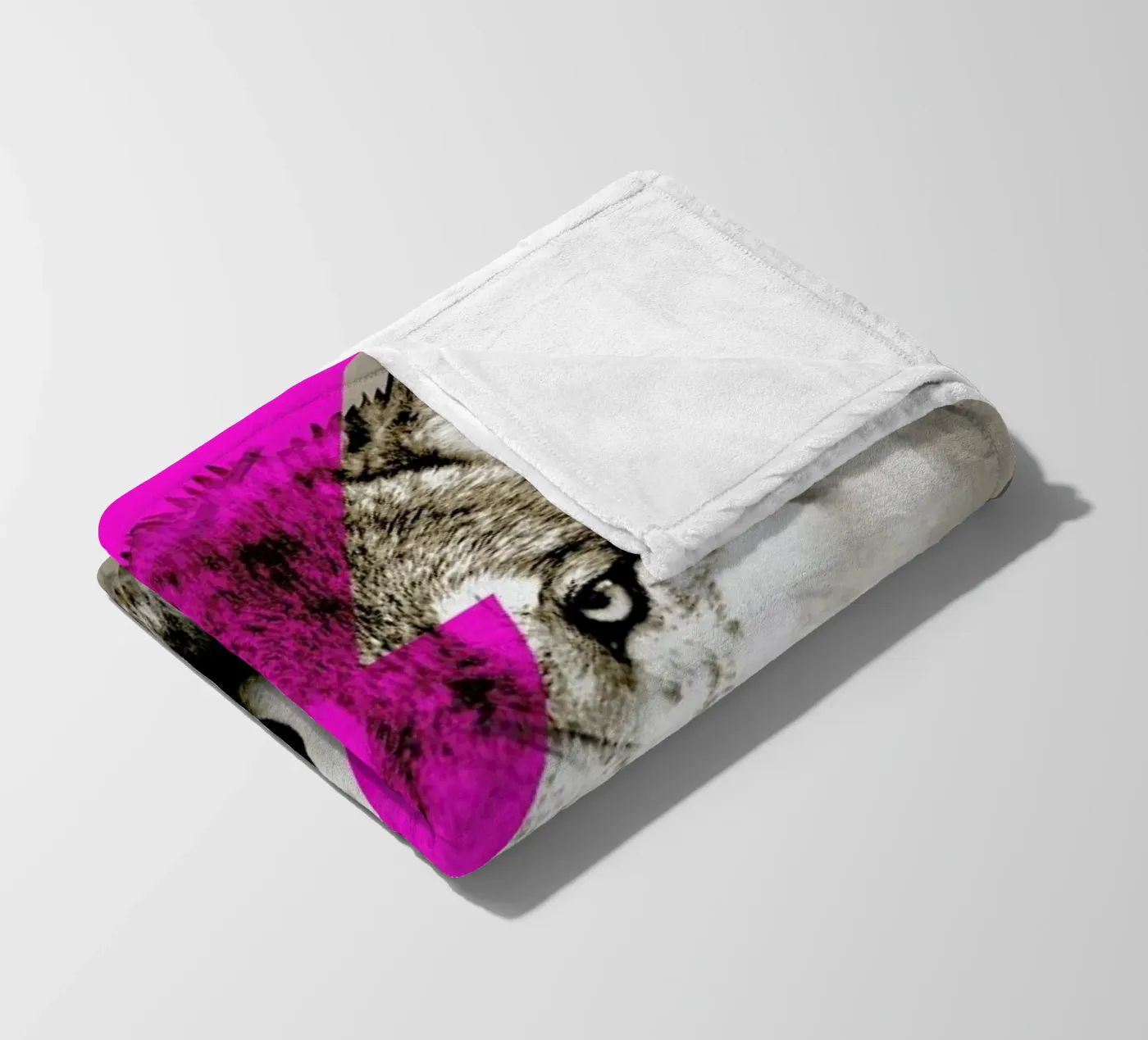 Wolf rocks Fleecedecke von Róbert Farkas