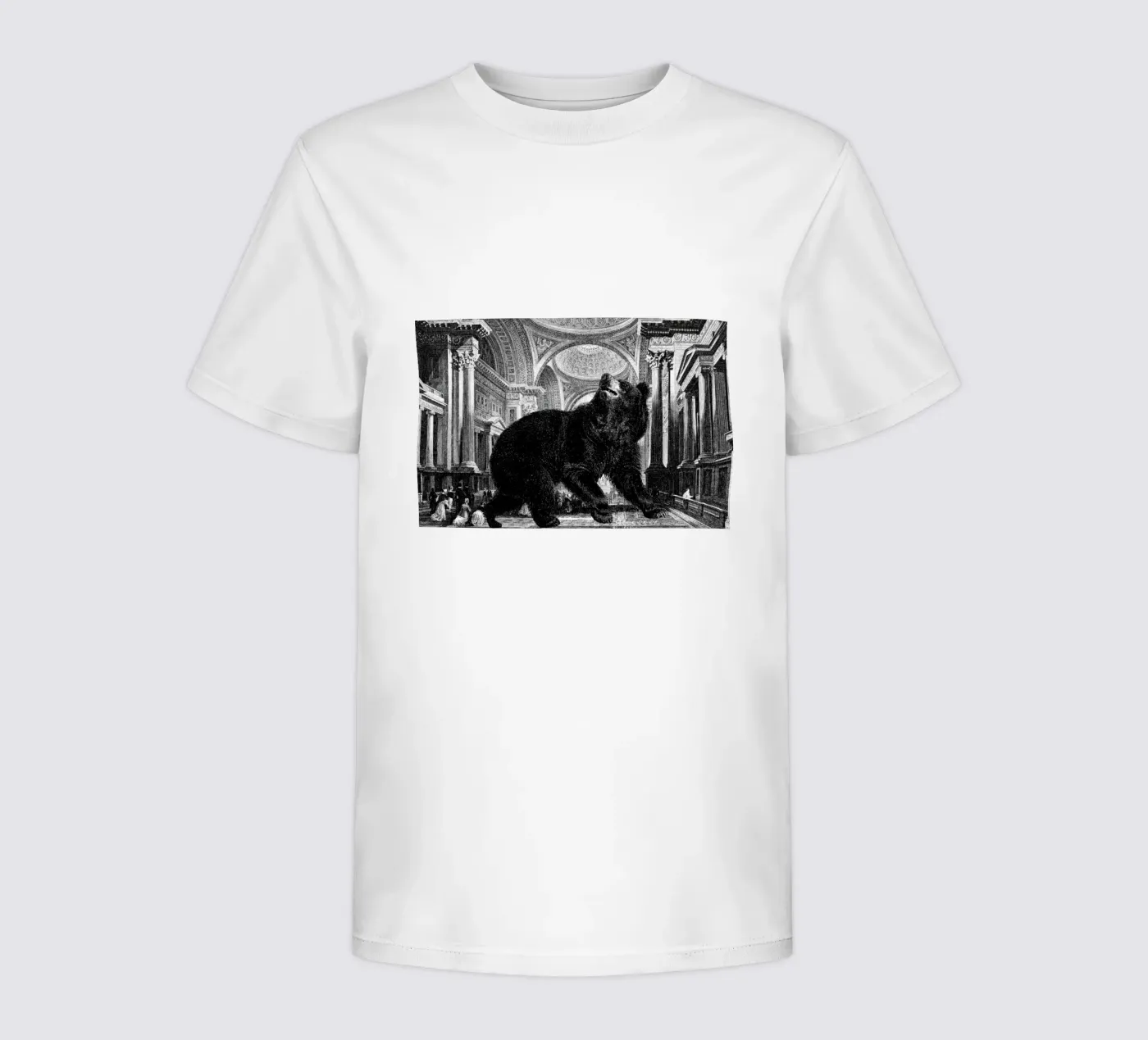 Raymond t-shirt bambini da The Gently Unfurling Sneak