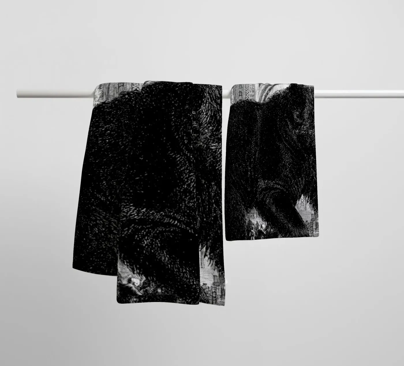 Raymond towel by The Gently Unfurling Sneak