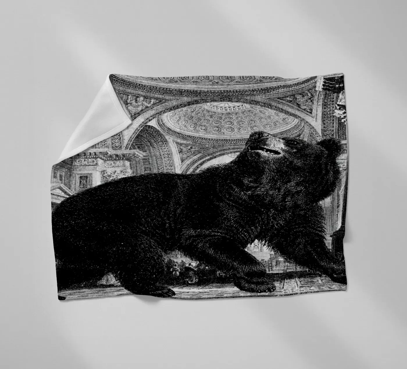 Raymond fleecedeken van The Gently Unfurling Sneak