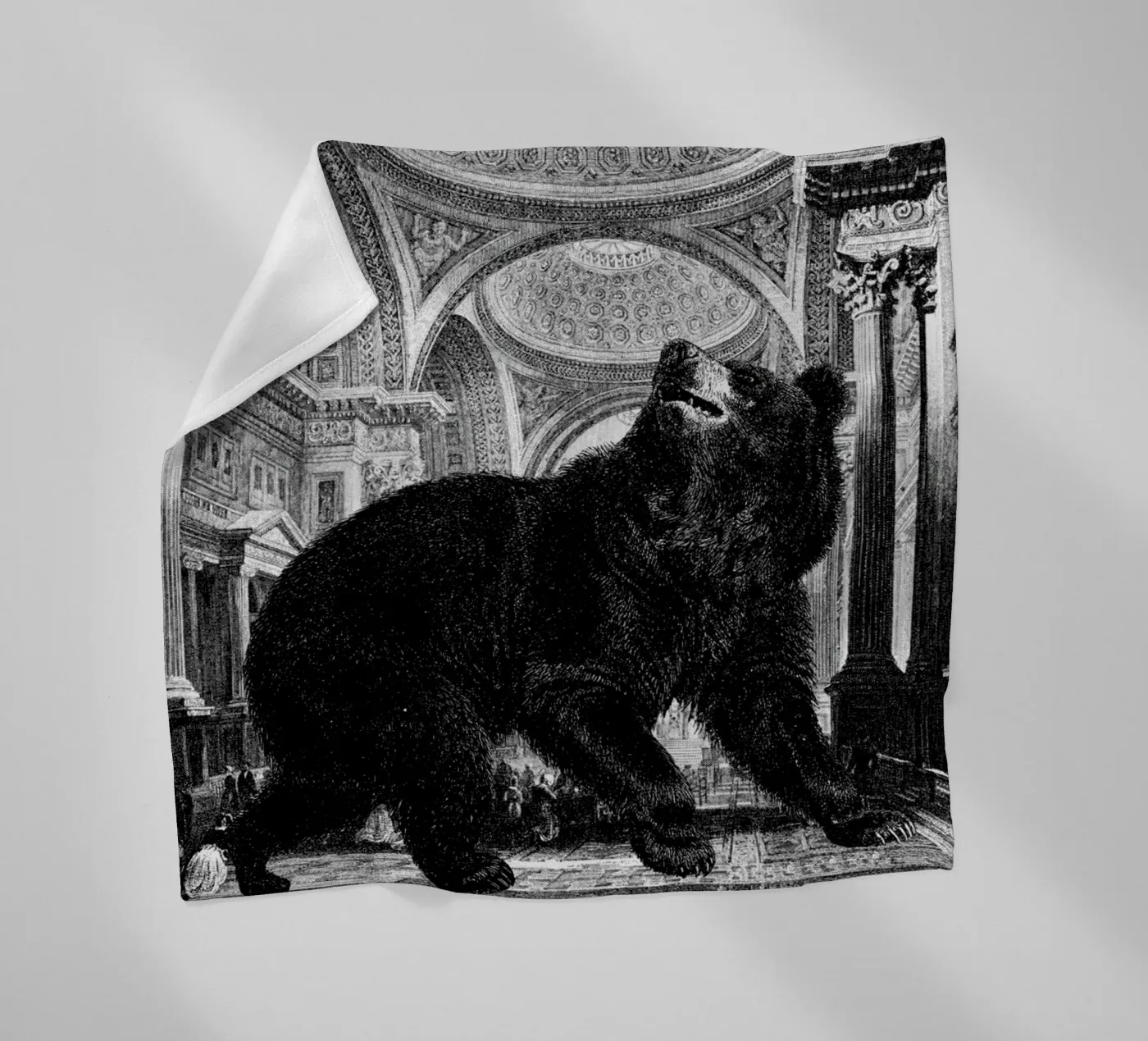 Raymond fleecedeken van The Gently Unfurling Sneak