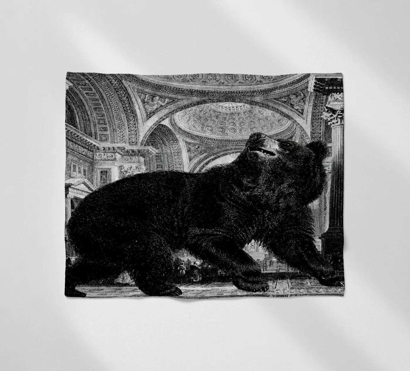 Raymond fleecedeken van The Gently Unfurling Sneak