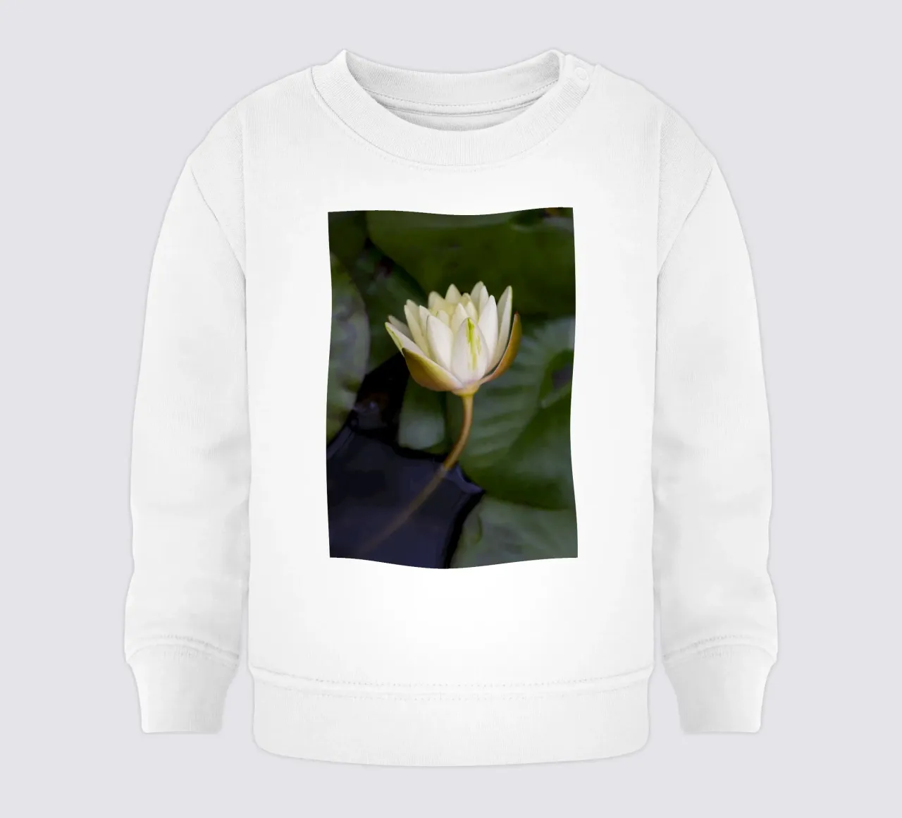 Grace in Bloom – The Beauty of the White Lily felpa neonato da Curious Collections by Marielle Leenders