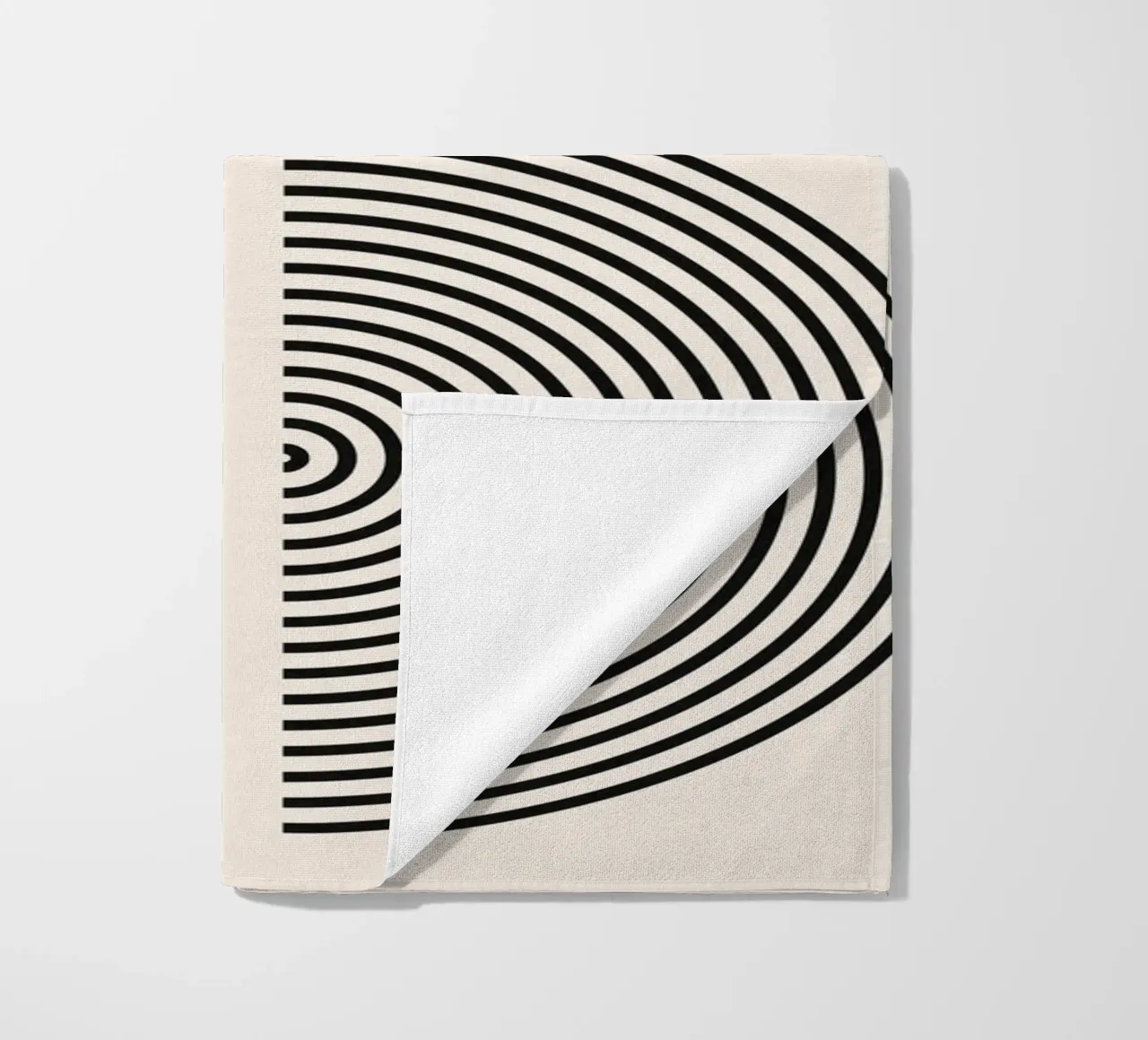 Linee geometriche Moderno minimalista telo mare da Whole©