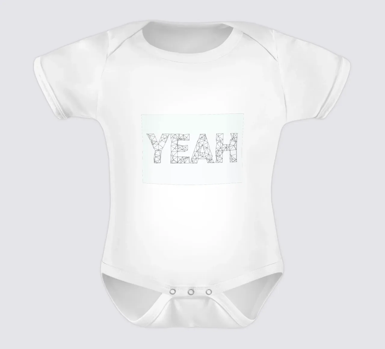 Yeah body neonato maniche corte da Studio Nahili