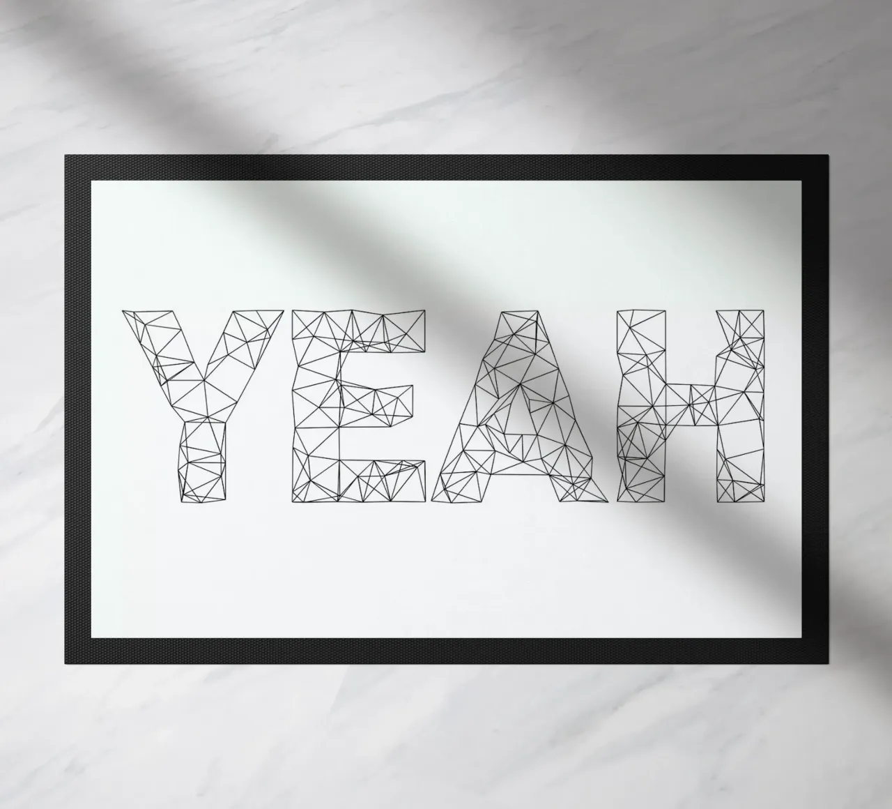 Yeah deurmat van Studio Nahili