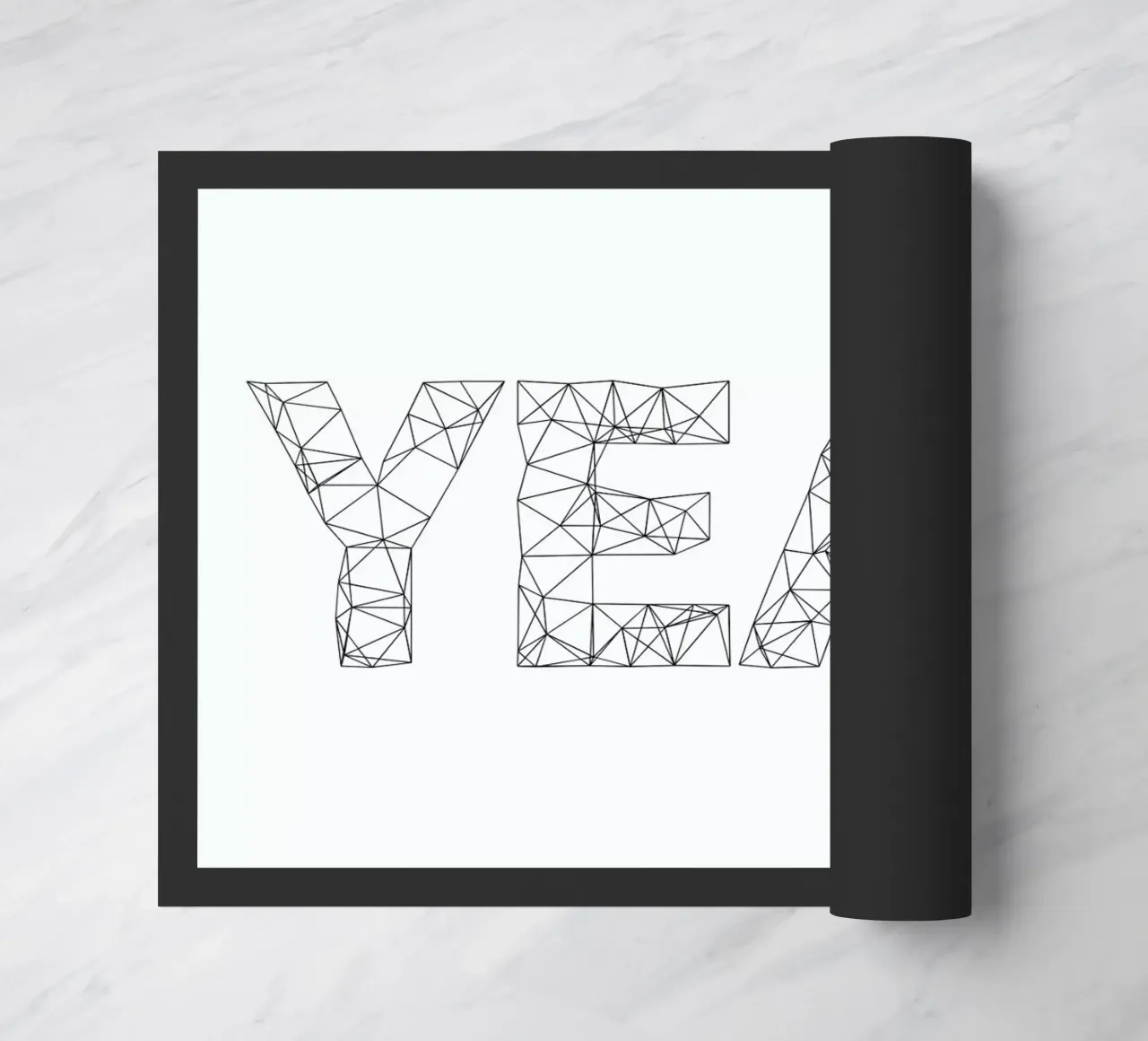 Yeah deurmat van Studio Nahili