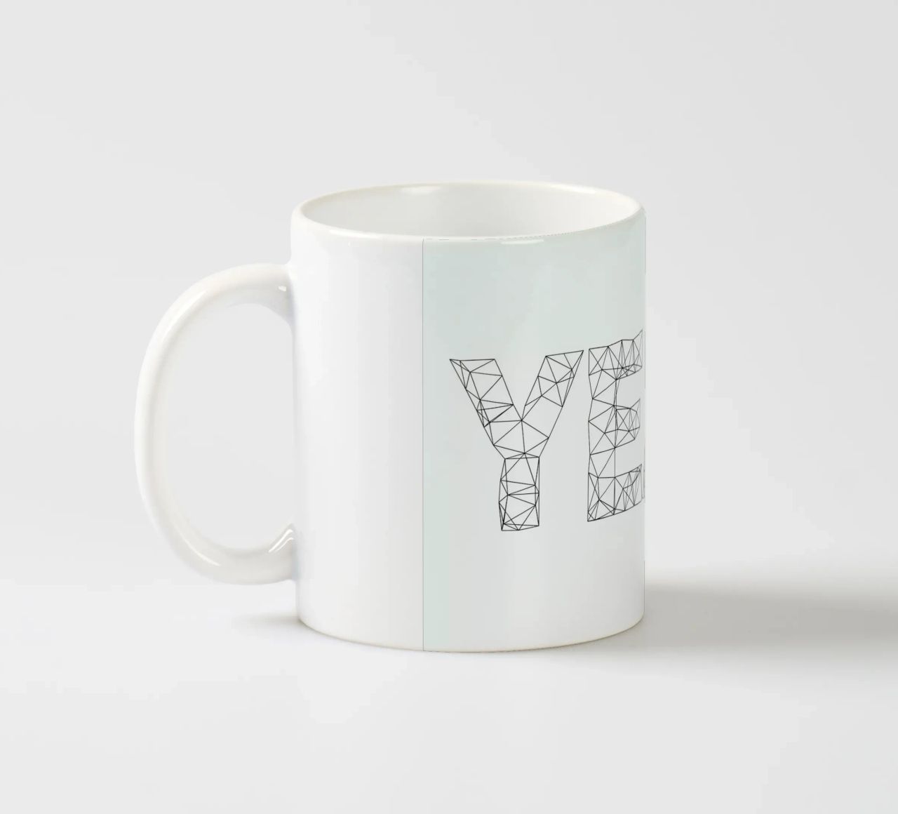 Yeah tazza in ceramica da Studio Nahili
