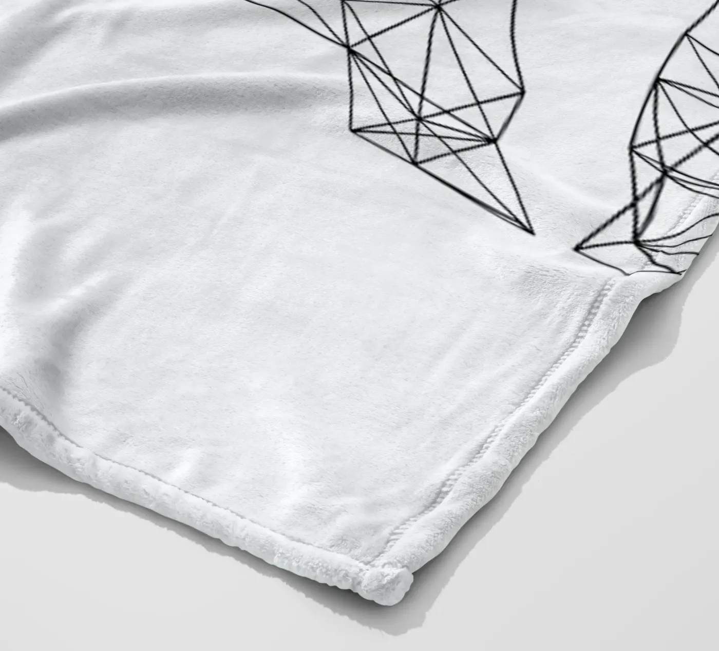 Yeah fleece blanket by Studio Nahili