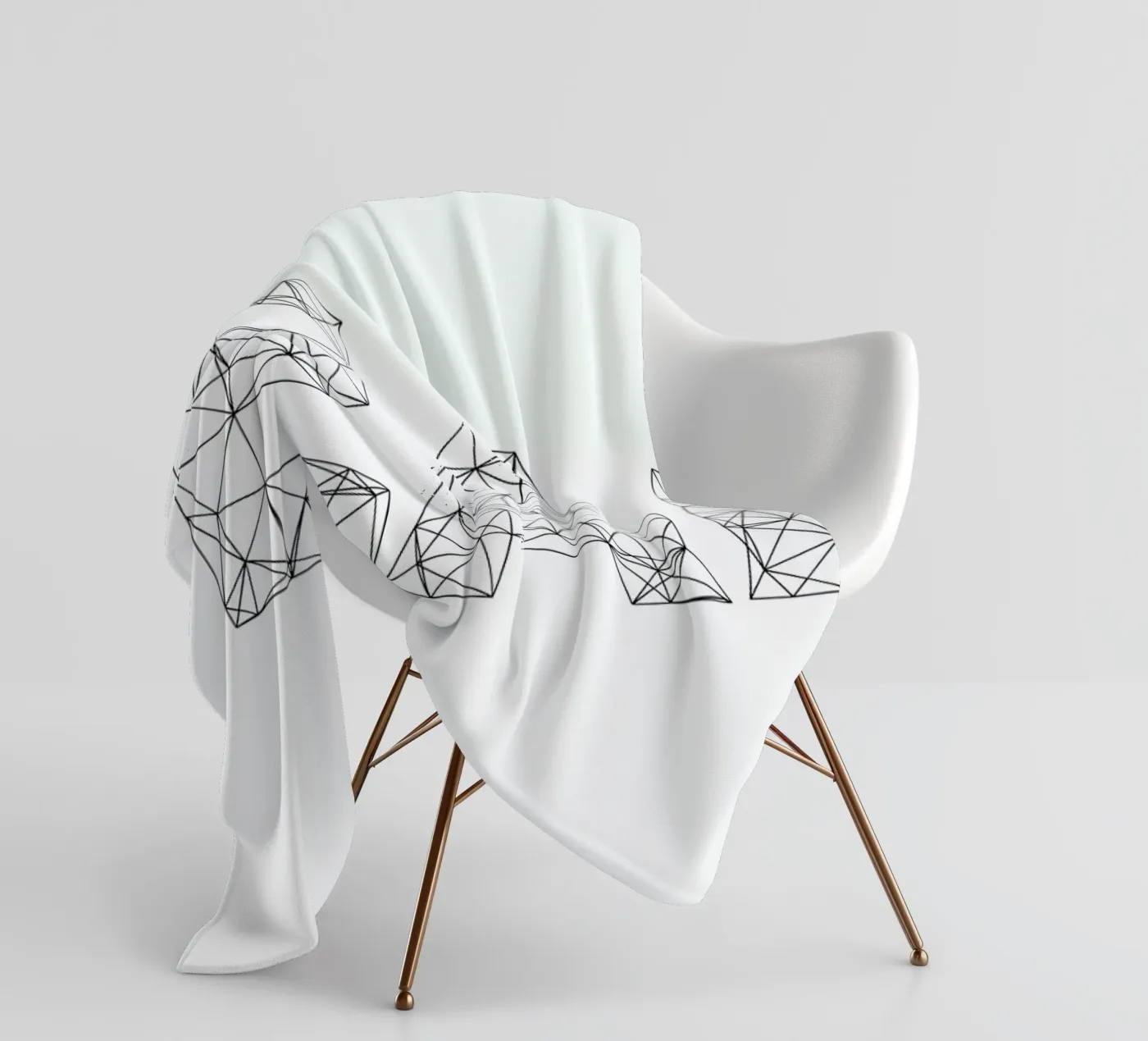 Yeah fleece blanket by Studio Nahili