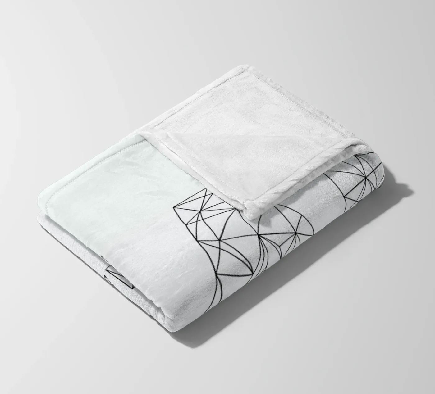 Yeah fleece blanket by Studio Nahili